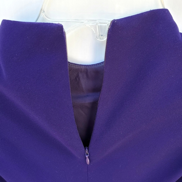 ❤SOLD❤EVAN-PICONE Beaded High Neck Cocktail Sheath 💜  Special Occasion Dress 👗 - Picture 13 of 15